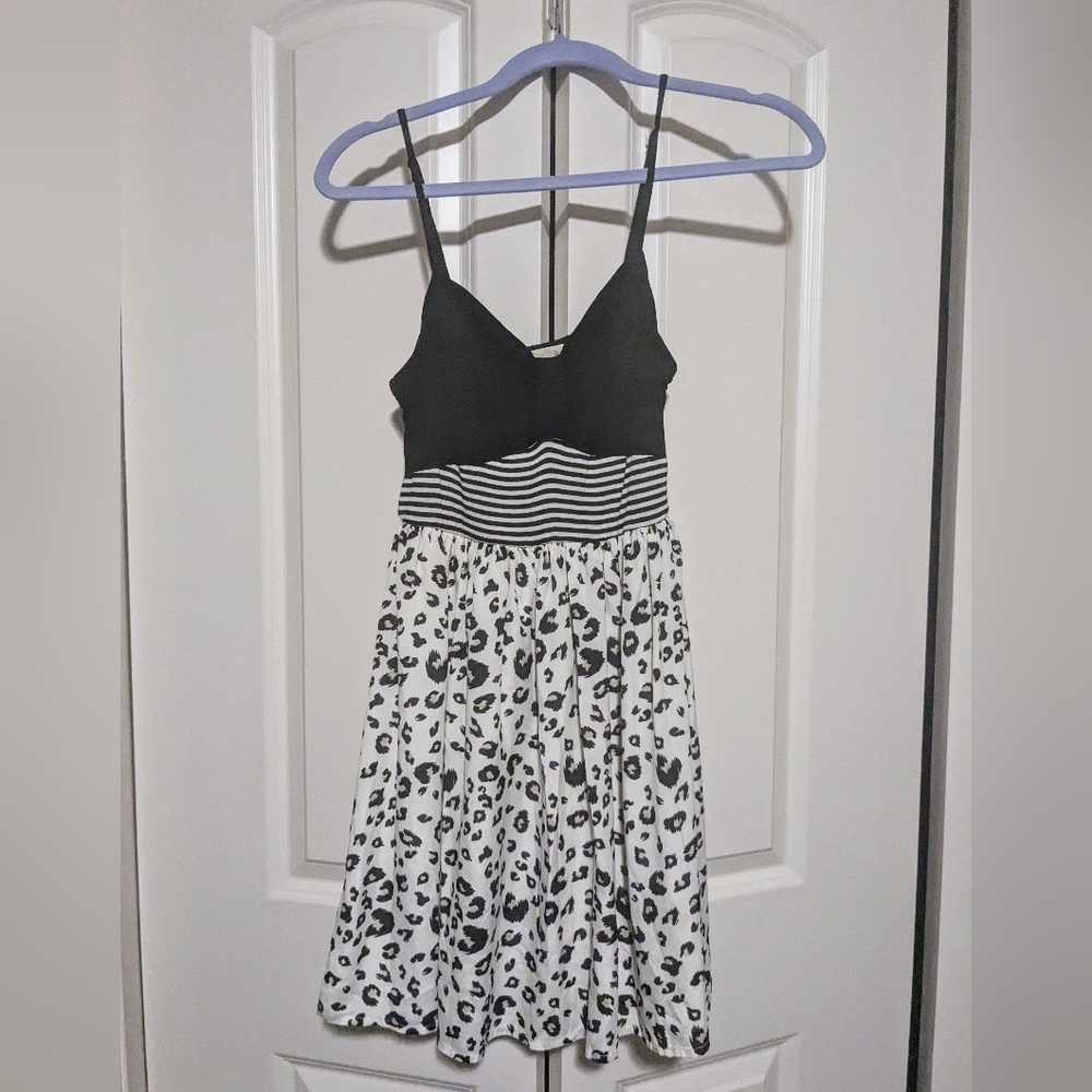 Rewind Striped Casual Summer Dress Size Small